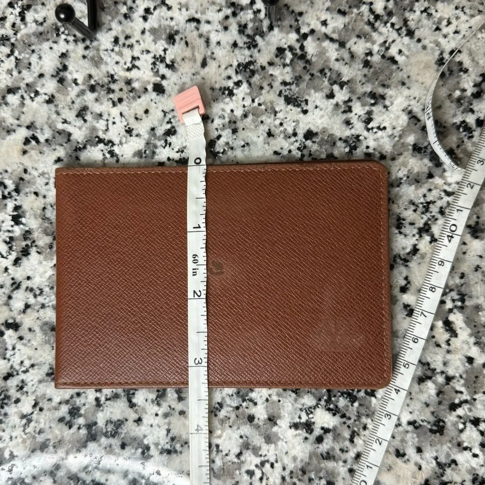 Louis Vuitton | Brown Taiga Men's Wallet Card Holder